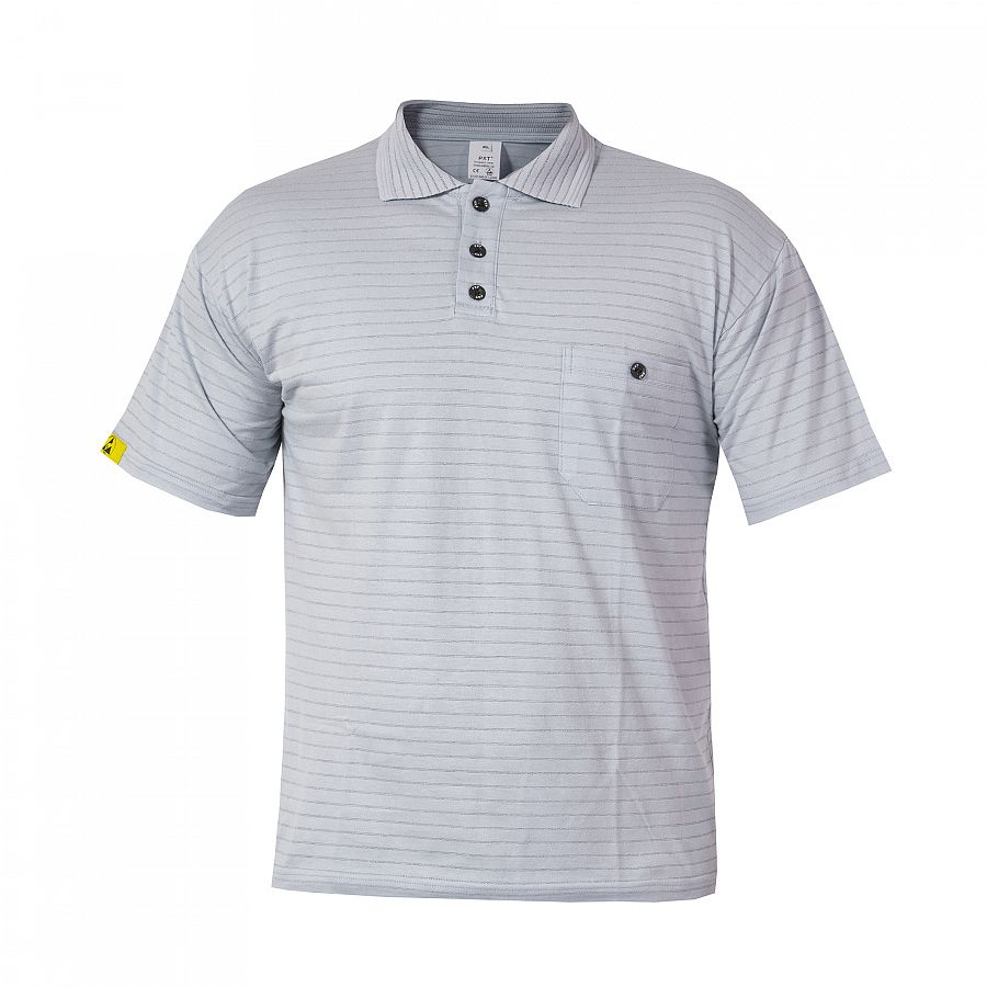 Polokošile PXT Antistatic wear šedá kr.rukáv 160 g/m2, vel. XXL - Obrázek Polokošile PXT Antistatic wear šedá kr.rukáv 160 g/m2, vel. XXL - Obrázek